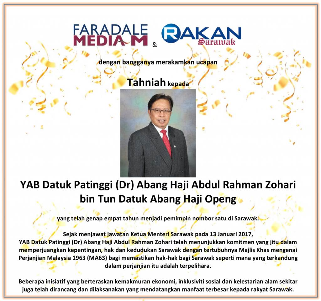 Beberapa inisiatif yang berteraskan kemakmuran ekonomi, inklusiviti sosial dan kelestarian alam sekitar
juga telah dirancang dan dilaksanakan yang mendatangkan manfaat terbesar kepada rakyat Sarawak.